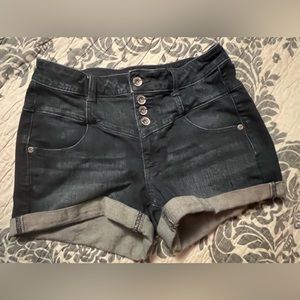 Black Heart High Rise Short